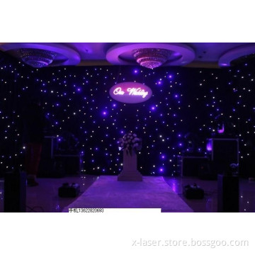 RGB LED Star Curtain for Wedding&Brithday Party&Holiday Party